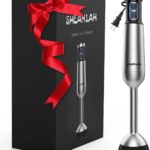 1000W Powerful Immersion Blender handheld, 2025 New Update Hand Blender with 25-Speed, Scratch-Resistant Corded Hand Mixer with Heavy-Duty Copper Brushless Motor and Gift Box