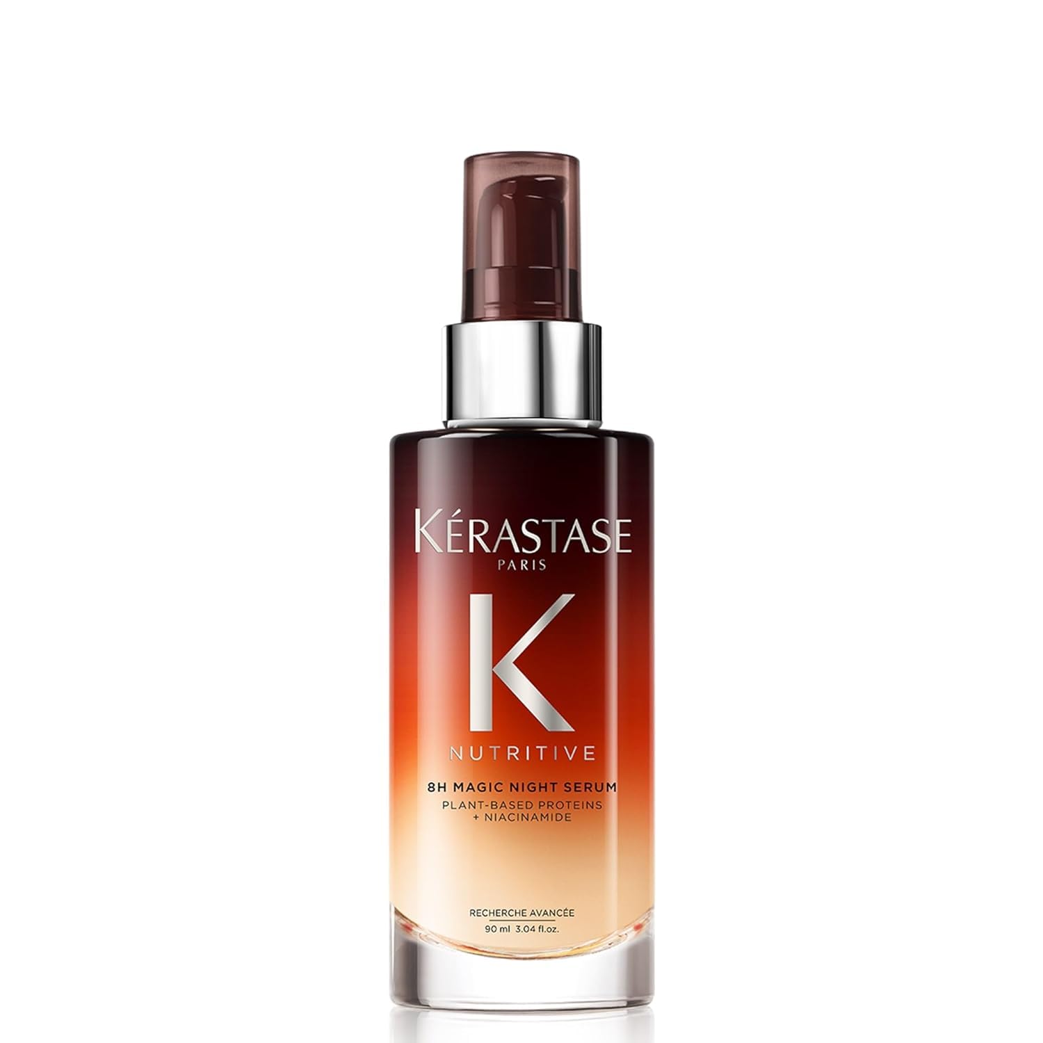 Kerastase Nutritive 8H Magic Night Serum – Overnight Treatment for Dry Hair, Enhances Shine, With Plant-Based Proteins
