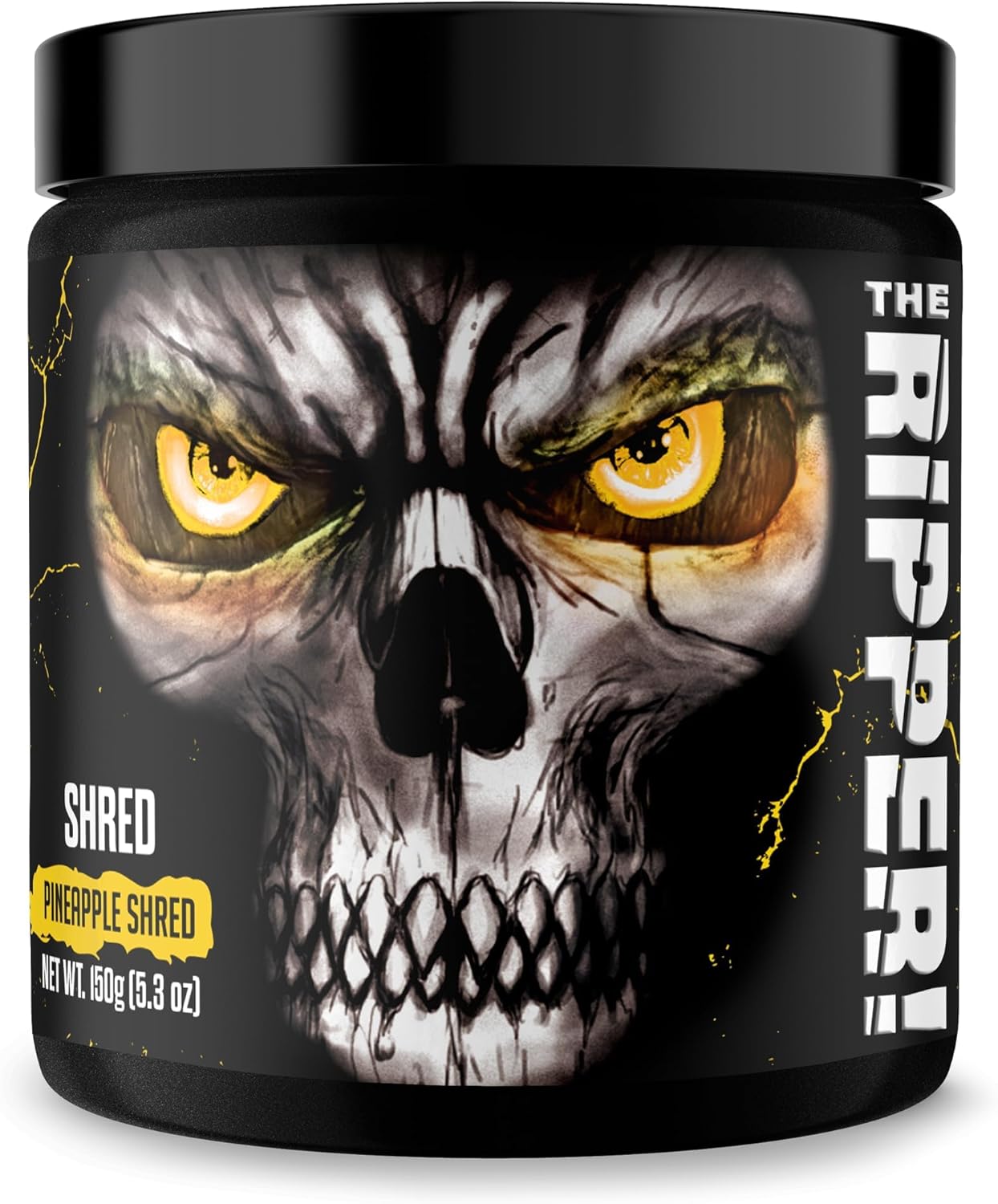JNX SPORTS The Ripper! Fat Burner Pre Workout for Men & Women – Thermogenic Fat Burning Powder & Appetite Suppressant, Boost Energy & Endurance – Pineapple Shred, 30 Servings