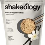 Shakeology 0g Added Sugar Plant Based Protein Powder Blend, Gluten-Free Shake with Vitamins and Minerals – Helps Support Healthy Weight Loss, Lean Muscle, Gut Health – Vanilla, 30 Servings