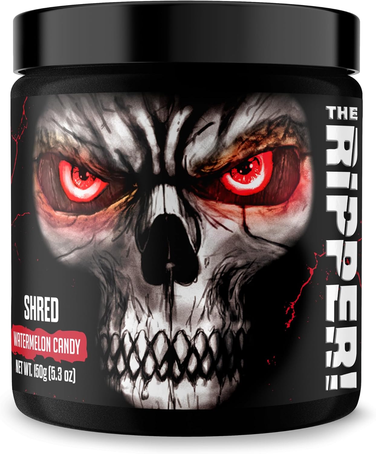 JNX SPORTS The Ripper! Fat Burner Pre Workout for Men & Women – Thermogenic Fat Burning Powder & Appetite Suppressant, Boost Energy & Endurance – Watermelon Candy, 30 Servings