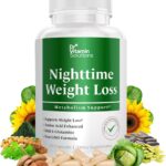 Nighttime Fat Burner Supplements - Appetite Suppressants for Weight Loss - Night-Time Fat Burner for Women & Men - Metabolism Booster Weight Loss Pills - 35 Capsules
