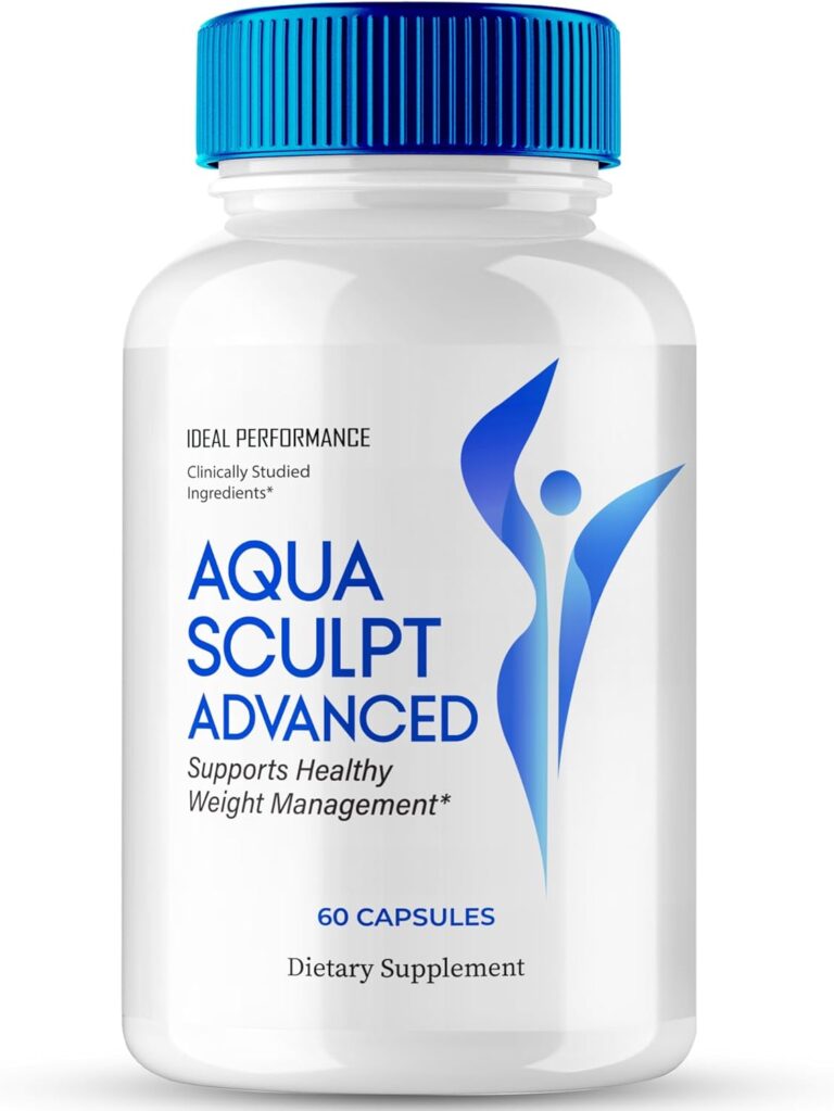 Aqua Sculpt Capsules, Official Aqua Sculpt Supplement Pills - Maximum Strength, All Natural Keto Capsule to Sustain Active Lifestyle & Fitness Goals, Overall Health Sculpt Reviews (60 Capsules)