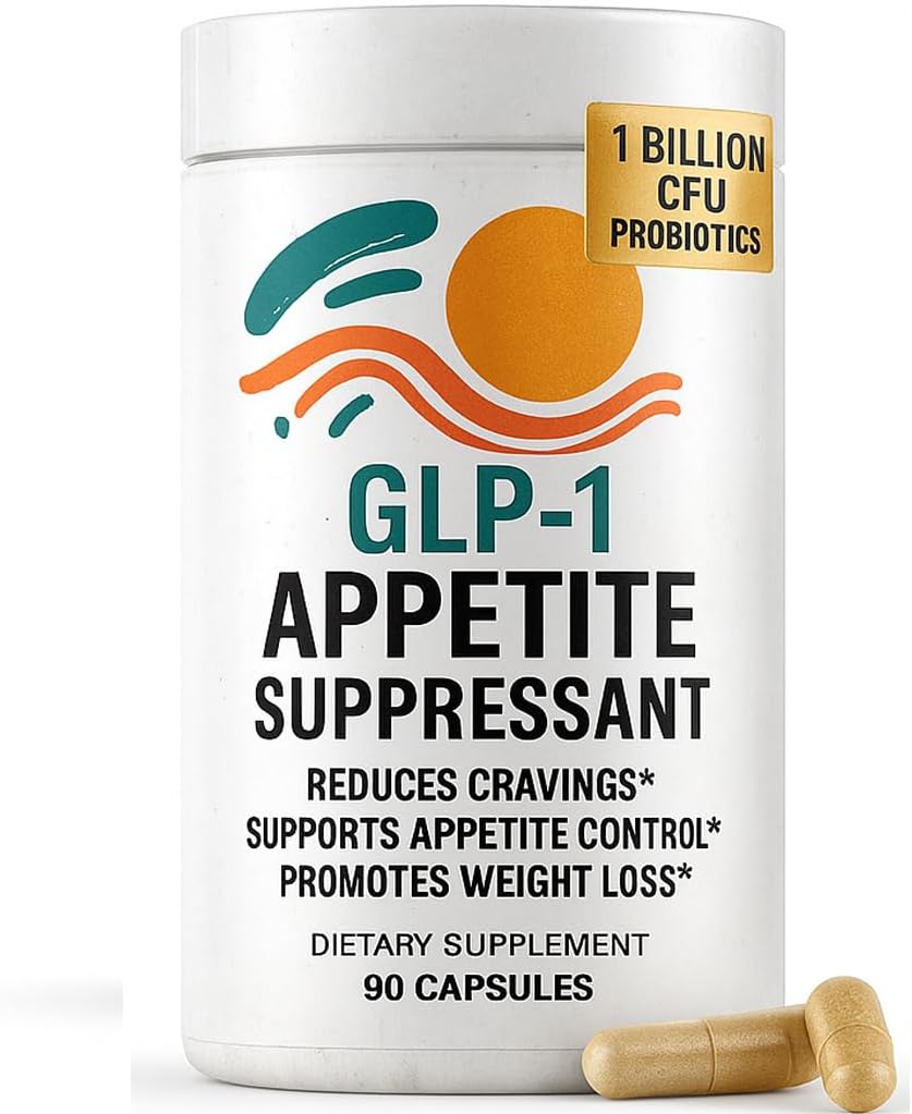 T-MODE GLP-1 Supplement & Weight Loss – Detox +Probiotics for Women & Men – Berberine, Apple Cider Vinegar, Fat Burner Day & Night + Appetite Suppressant