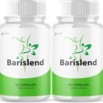 (2 Pack) Barislend Capsules, Official Barislend Pink Salt Pills with All Natural Ingredients, Bari-Slend Advanced Formula Vitamin Pills for Health and Wellness Support for Men and Women (120 Capsules)