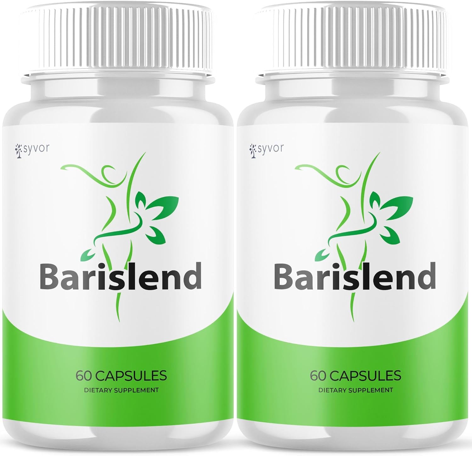 (2 Pack) Barislend Capsules, Official Barislend Pink Salt Pills with All Natural Ingredients, Bari-Slend Advanced Formula Vitamin Pills for Health and Wellness Support for Men and Women (120 Capsules)