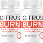 (2 Pack) Citrus Burn Capsules - Official CitrusBurn Pills Supplement Support All Natural Ingredients Advanced Formula Premium Multivitamin for Overall Health & Wellness, 120 Capsules for 2 Months