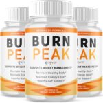 (3 Pack) Burn Peak Capsules, Official Burnpeak Pink Salt Pills with All Natural Ingredients, Advanced BurnPeak Health Supplement with Premium Vitamins for Active Lifestyle Support (180 Capsules)