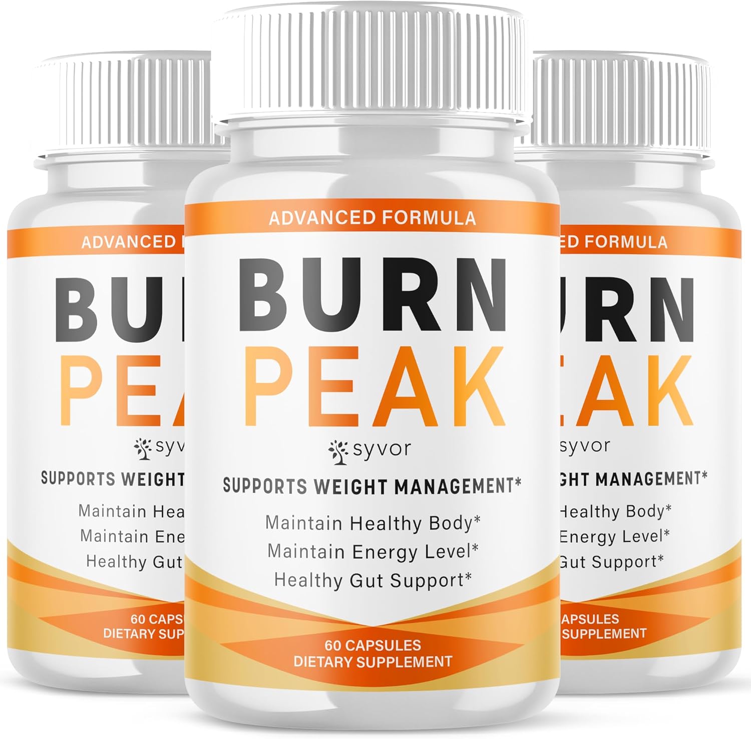 (3 Pack) Burn Peak Capsules, Official Burnpeak Pink Salt Pills with All Natural Ingredients, Advanced BurnPeak Health Supplement with Premium Vitamins for Active Lifestyle Support (180 Capsules)