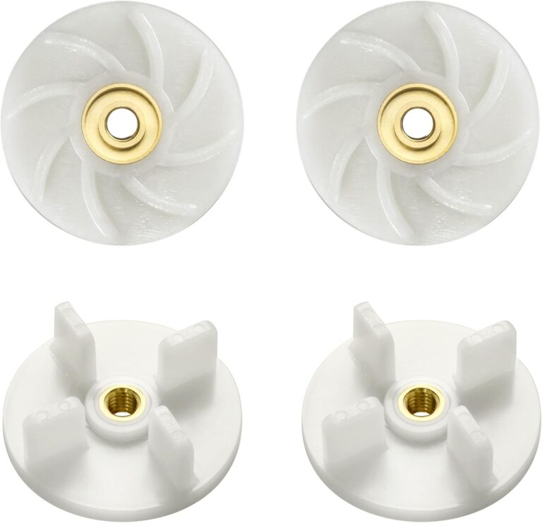 4 Pcak Jar Coupler for Preethi Eco Twin, Eco Plus, Steele, Blue Leaf Mixer Jars - Durable Replacement Part for Smooth Blending & Grinding