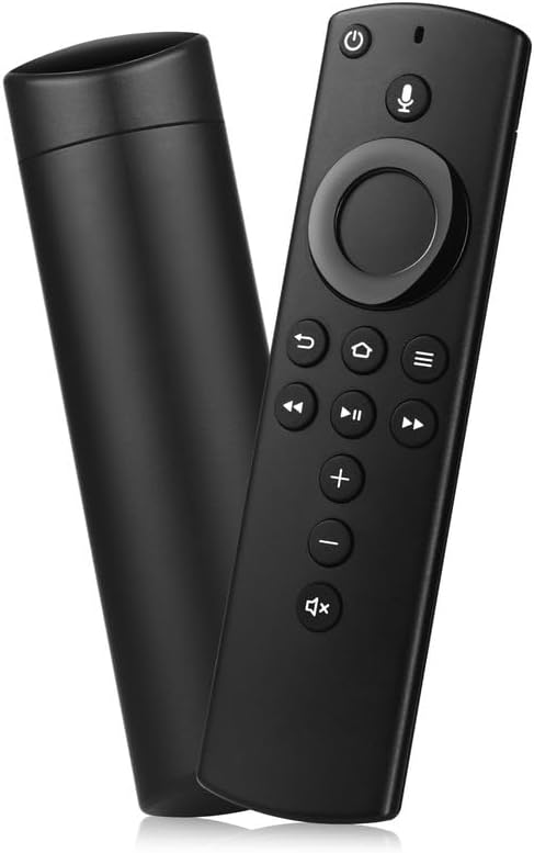 Replacement Voice Remote Control Compatible with All Fire-Series TVs Stick & Cube,TVs Stick Lite/Stick (2nd Gen)/TVs Stick 4K/TVs Cube (1st/2nd Gen),and fit for Smart TVs 3rd Gen