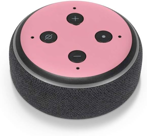 Skinit Decal Audio Skin Compatible with Amazon Echo Dot 3 – Officially Licensed Rose Pink Color Palette Design