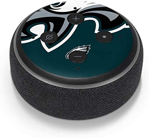 Skinit Decal Audio Skin Compatible with Amazon Echo Dot 3 – Officially Licensed NFL Philadelphia Eagles Large Logo Design