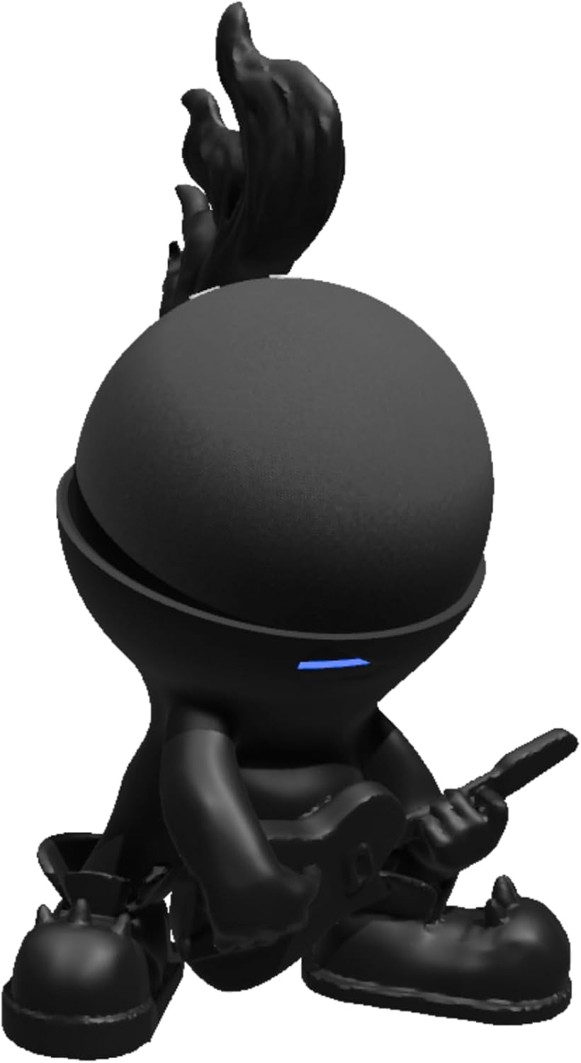 Splin Table Stand Holder Compatible with Amazon Alexa Smart Speaker Echo Dot (4th and 5th gen.) and Apple HomePod Mini, Star Boy