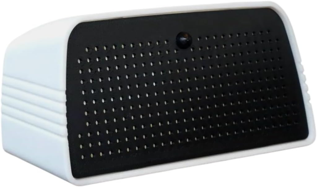 Board Speaker Inspired by Severance – Lumon-Inspired Smart Speaker Holder for Echo Dot & Google Nest Mini – Sci-Fi Desk Decor for Fans