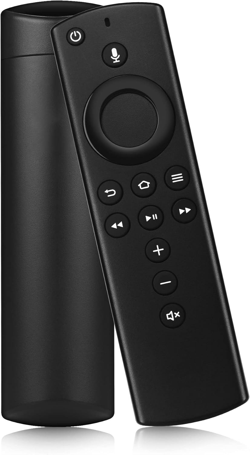 Replacement Voice Remote Control for FireSeries TV Stick(2nd/3rd Gen/Lite/HD), for Fire Stick 4K(Select/Plus/Max/1st/2nd Gen), FireStick Remote for Smart TV 3rd Gen and Cube(2nd/3rd Gen)