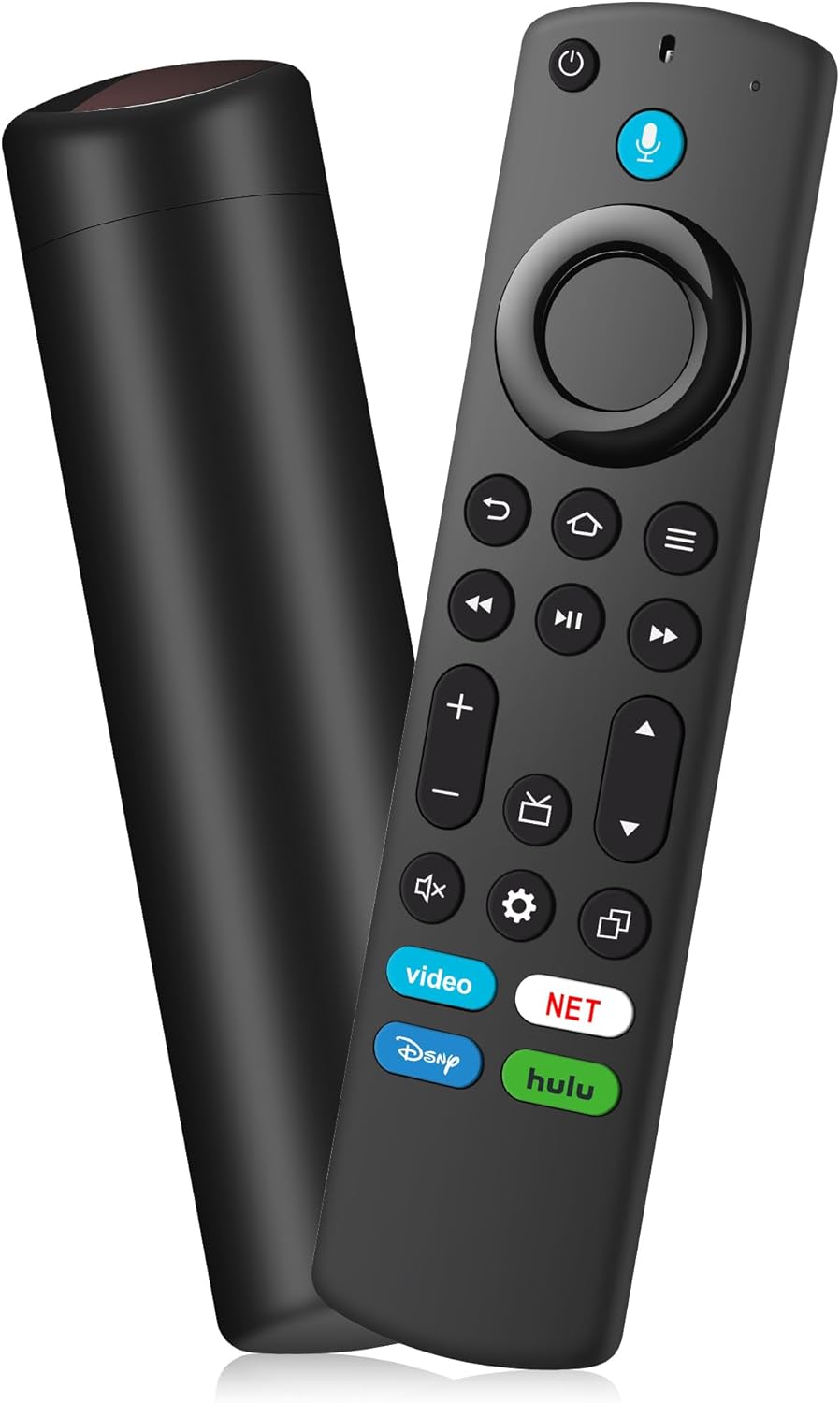 Replacement Vioce Remote for Fire Smart TV Stick (2nd/3rd Gen)/4K Max/Lite, Universal Remote Compatible with Insignia, Pioneer QLED, Hisense, Stick 4K & TVs Cube, for Smart TV 3rd Gen