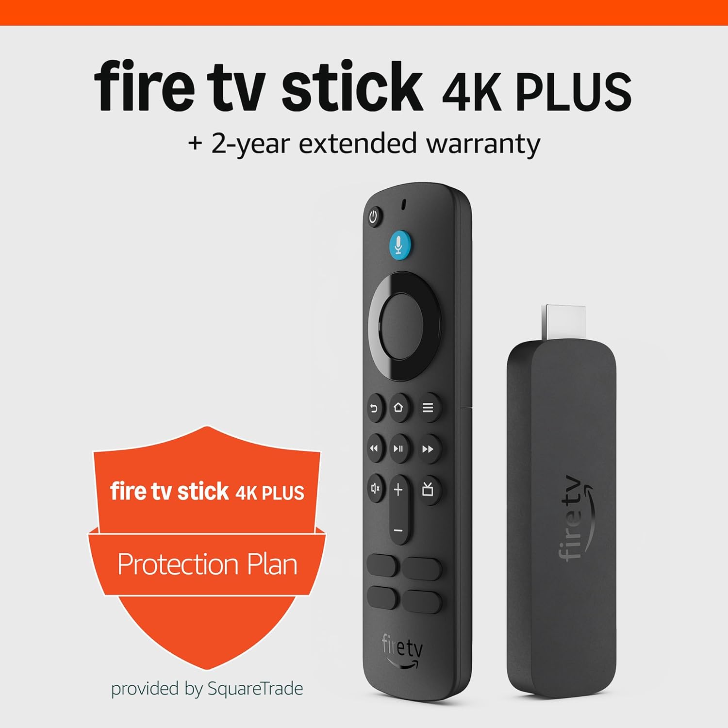 Amazon Fire TV Stick 4K Plus bundle with 2-Year Protection Plan