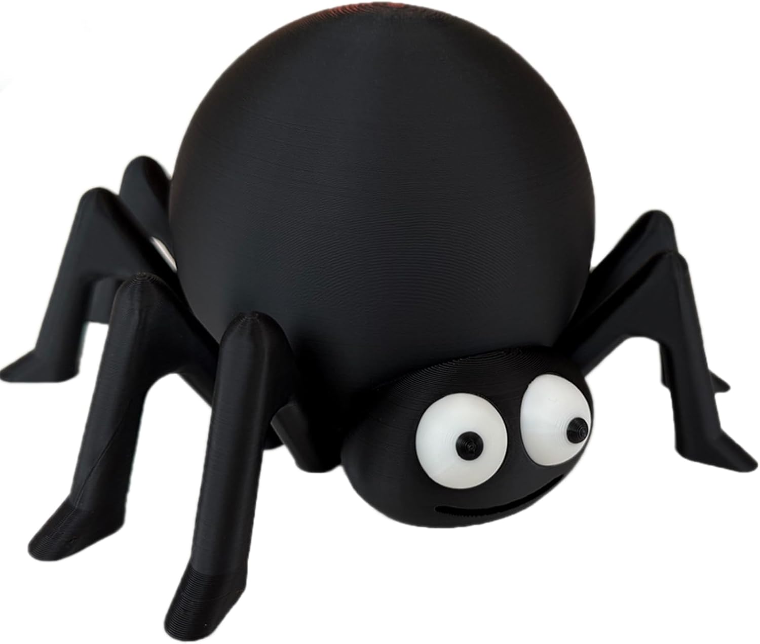 SKEDC Spider Echo Dot Stand for Echo Dot 4th/5th Gen, 3D Printed Spider Echo Dot Holder, Smart Speaker Echo Stand, Exquisite Halloween Desktop Decoration (Black #1)