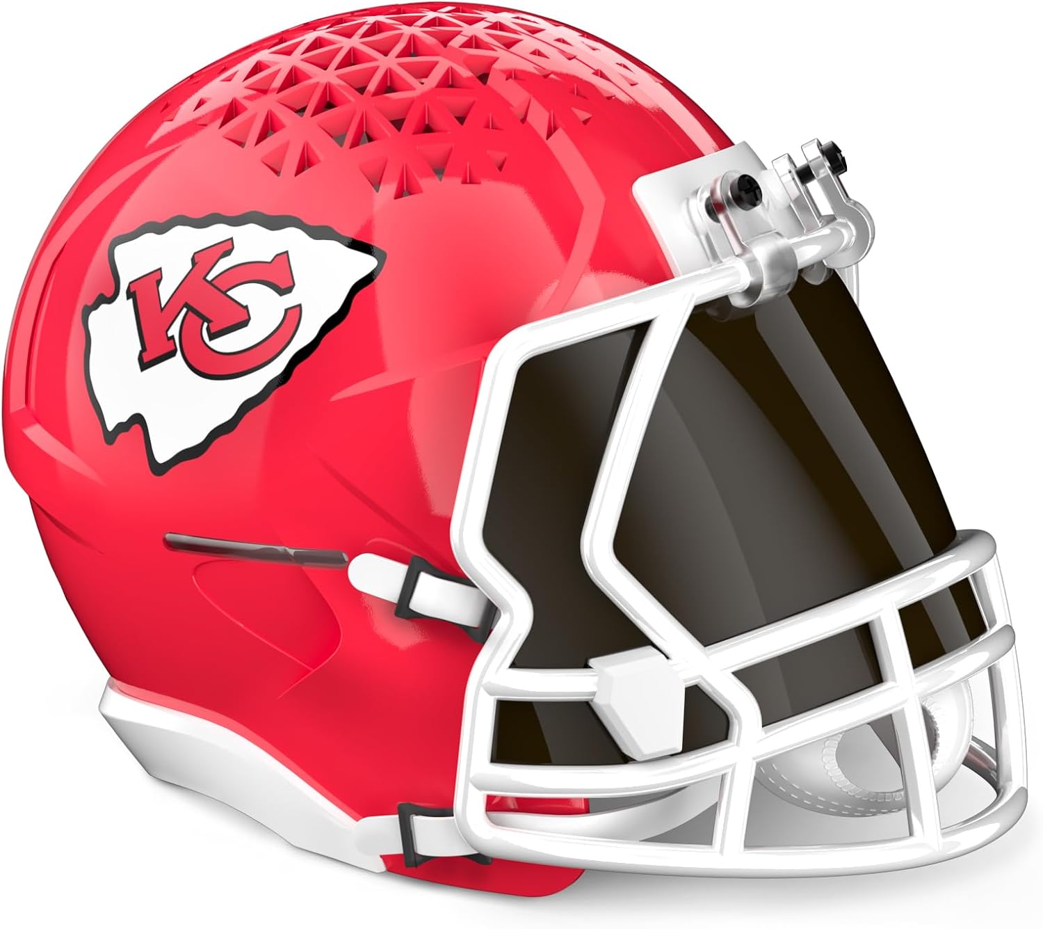 Limited Edition, Officially Licensed NFL Kansas City Chiefs Helmet Stand for Amazon Echo Dot (4th & 5th Generations). Device Sold Separately.