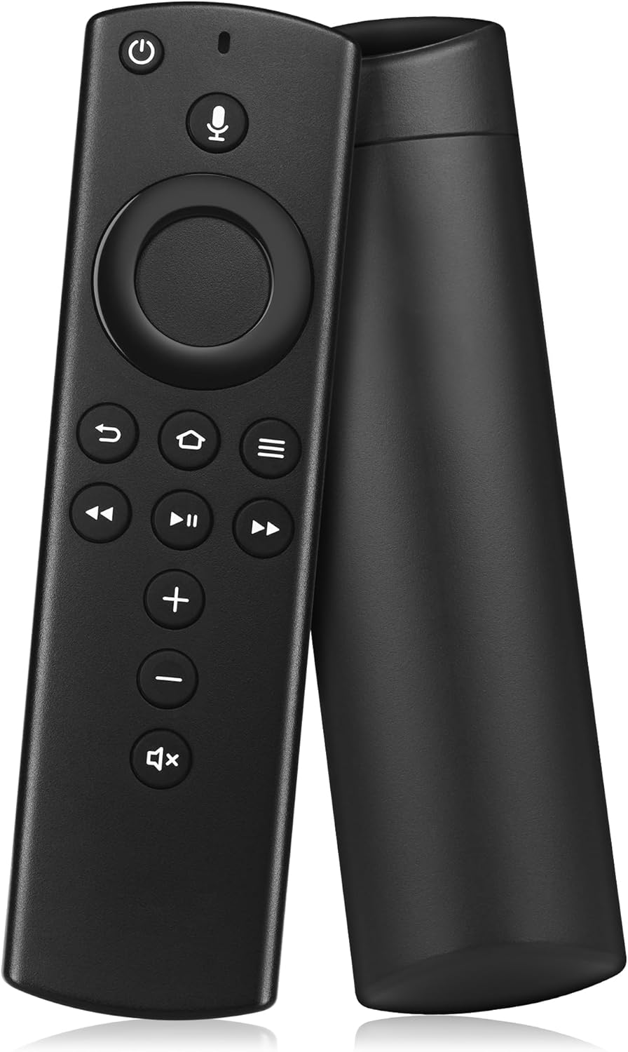 Replacement Firestick Remote Control Fit for Fire Smart TV Stick 4K / Stick Lite/Stick (2nd Gen), TVs Cube (1st & 2nd Gen), Smart TV (3rd Gen), N0t for Roku TV