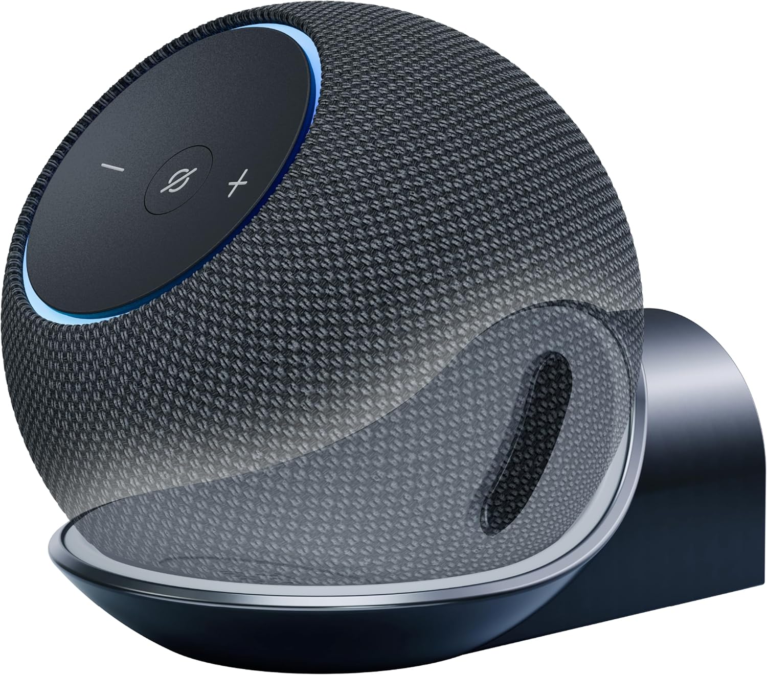 TotalMount – Premium Wall Mount for Echo Dot MAX, HomePod Mini, and More (Easy Installation, Soft Liner, and Secure Fit)