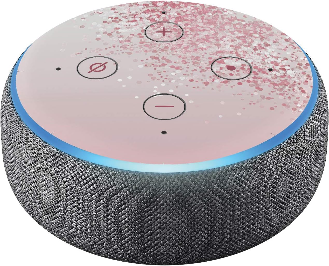 Head Case Designs Officially Licensed LebensArt Pink Light Artwork Vinyl Sticker Skin Decal Cover Compatible with Amazon Echo Dot (3rd Gen) – Skin only Echo Dot (3rd Gen) is NOT Included