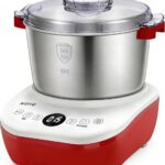 AIZIYO DoughChief, Electric Dough Mixer 7.4Qt with Ferment Function, Dough Maker 304 Stainless Steel Bowl, Microcomputer Control, Face-up Touch Panel, Easy To Clean for Bread & Pizza