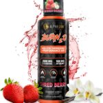 ALPHA LION Burn2O L-Carnitine Liquid 2000mg, Premium Liquid Fat Burner & Pre-Workout Supplement for Men & Women - Natural Energy & Metabolism Booster for Weight Loss - ShredBerry