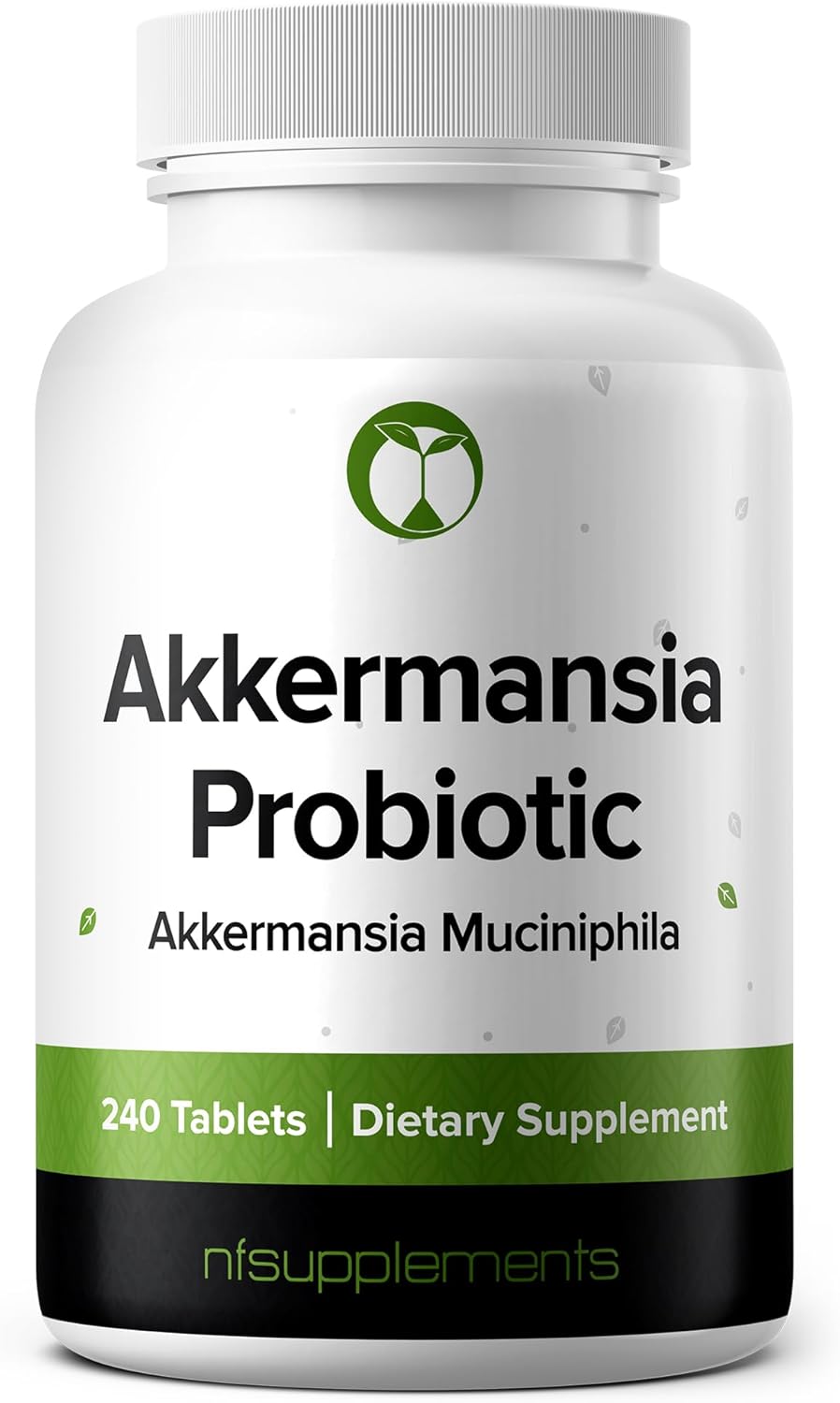 Akkermansia Muciniphila Probiotic 240 Tablets (4 Month Supply) – 100 Million AFU Researched Strain AKK11 – Supports Digestive Health & Gut Lining – GMP Certified (240, Akkermansia Muciniphila)