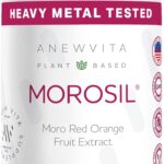 Anew VitaㅤMorosil: Antioxidant & Nutrition Supplement for Men & Women | Wellness & Vitality | Moro Red Orange | Non-GMO, Gluten Free, 60 Vegetable Capsules | Made in USA