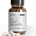 BIOMA GLP-1 Booster - Natural Appetite Control Supplement with Clinically Proven Probiotics, Prebiotics & Postbiotics - Support Weight Management & Satiety, (60 Capsules - 30 Day Supply)