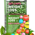 BIOTEQUELAB Weight Loss Diet Capsules, Natural Appetite Suppressant, Day & Night Fat Burner for Women & Men with Apple Cider, Green Coffee Bean Extract, Metabolism Booster Supplement - 60 Pills