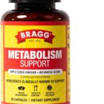 Bragg Metabolism Support Apple Cider Vinegar Capsules with Botanical Blend - 90 Capsules - Increased GLP-1 Support for Weight Management, Appetite Control, and Fullness