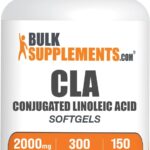 BulkSupplements.com Conjugated Linoleic Acid Softgels - CLA Supplements, CLA 2000mg, CLA Safflower Capsules, CLA Pills - 2 CLA Softgels per Serving, 150-Day Supply, 300 Softgels