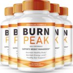 Burn Peak Capsules, Official BurnPeak Supplement Pills - Maximum Strength, All Natural Keto Capsule to Sustain Active Lifestyle & Fitness Goals, Overall Health Burn Peak Reviews (5 Pack)