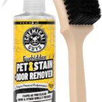 Chemical Guys Pet Mess Cleaning Kit, Furbidden Odor Eliminator 16 oz with Interior Detailing Brush Cleans, Pet Smells, Hair and Light Dirt for Cars Trucks SUVs Home Interiors and Upholstery Care
