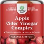 Cleansing Apple Cider Vinegar Capsules - ACV Cleanse and Detox Pills for Gut and Digestive Health with Slimming Cayenne - Extra Strength ACV Capsules for Gut Cleanse and Full Body Detox - 60 Count