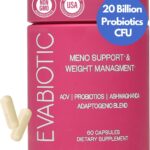 Complete Menopause Vitamins - Ashwaghanda, Probiotics, ACV for Weight Management, Hot Flashes, Night Sweats, Bloat, Hormone Balance - Vegan 60 Caps Menopause Supplements for Women Non-GMO