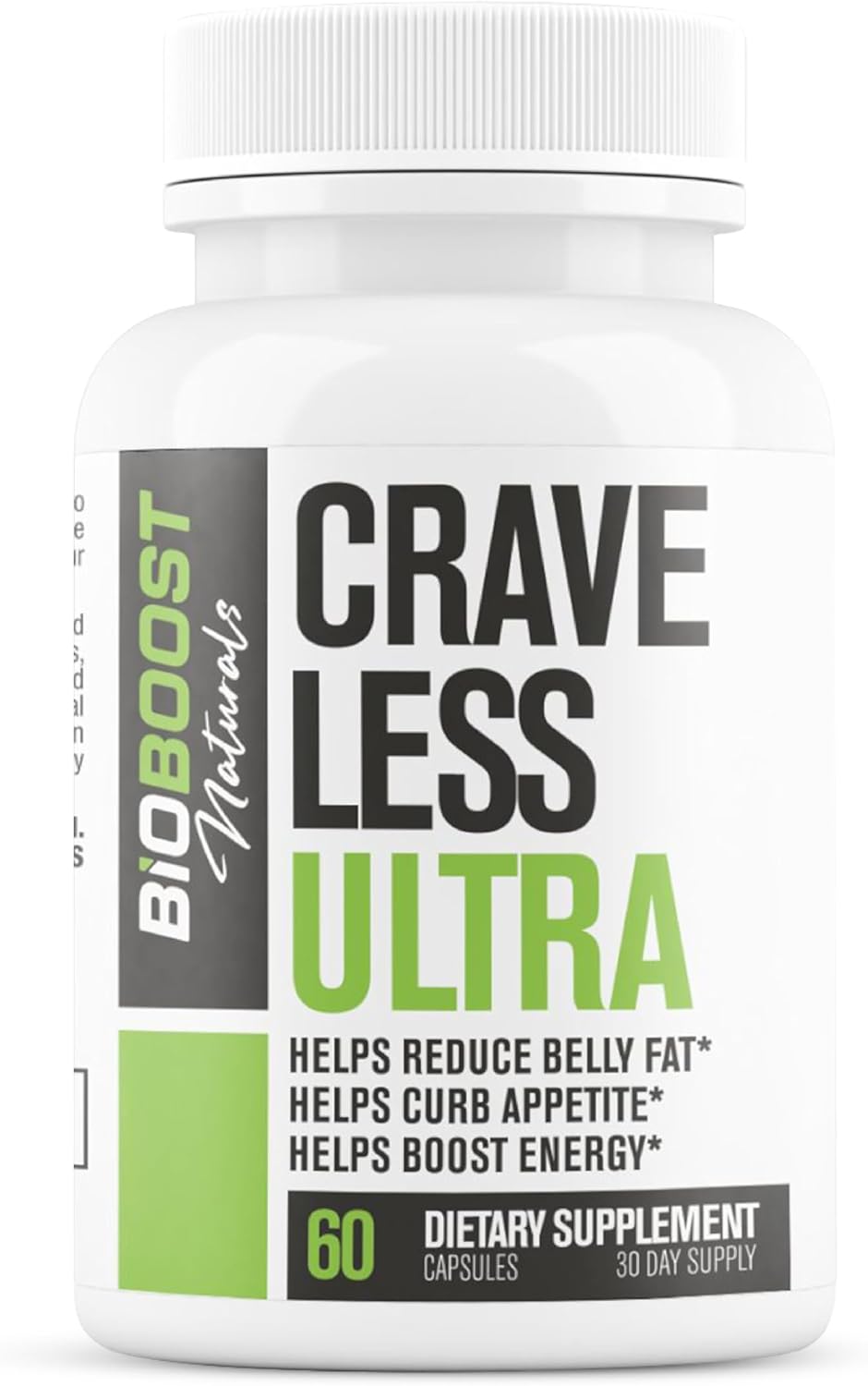 Crave Less Ultra – Supports GLP-1 Pathway Function – Weight Loss Pills/Appetite Suppressnt + Fat Burner for Women & Men | Increase Energy – 3rd Party Tested Formula – 60 Capsules for Adults