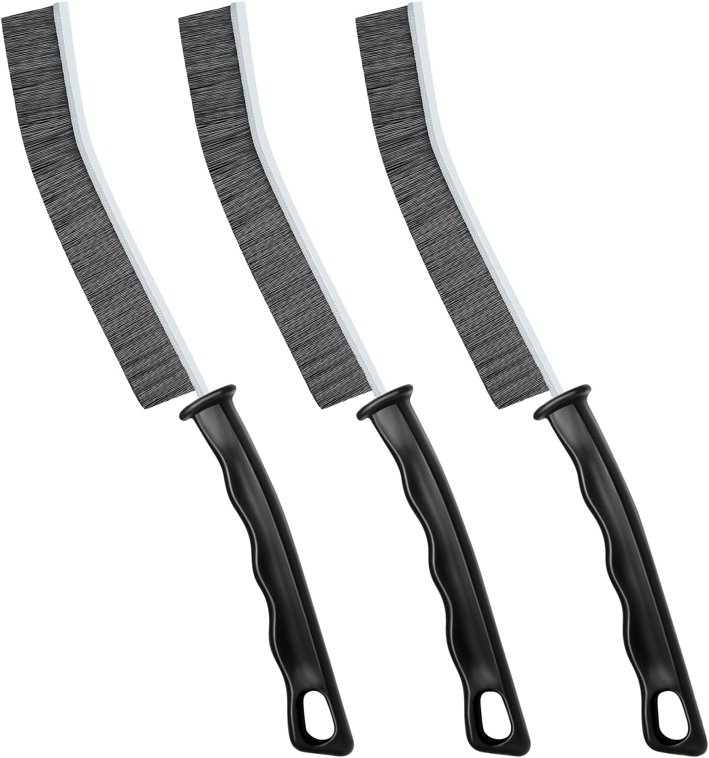 Crevice Cleaning Brush，Hard-Bristled Grout Brush，2026 New Multifunctional Gap Cleaning Brush Tool，Dead Corners Brushes for Bathroom Kitchen Tiles Window Door Slots，3pcs