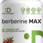 DEAL SUPPLEMENT Berberine Max Supplement with Turmeric, 5000 mg