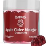 Droppels Apple Cider Vinegar Gummies 1000mg with Beet Root & Pomegranate | Non-GMO, Vegan-Friendly, Gluten Free | Supports Digestion, Metabolism, Energy & Immune Health | Raspberry Flavor