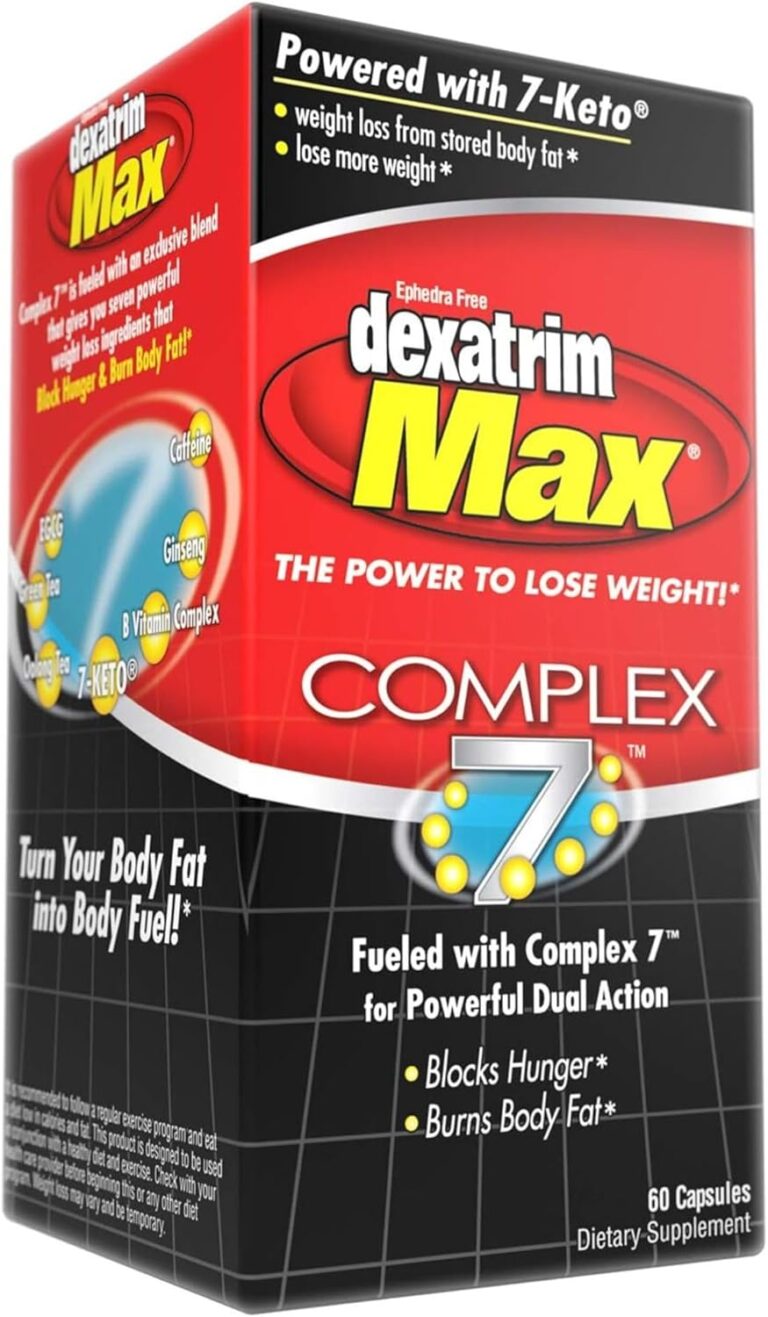EH95 LLC Stacker Dexatrim Max Complex-7 Capsules 60 Count -