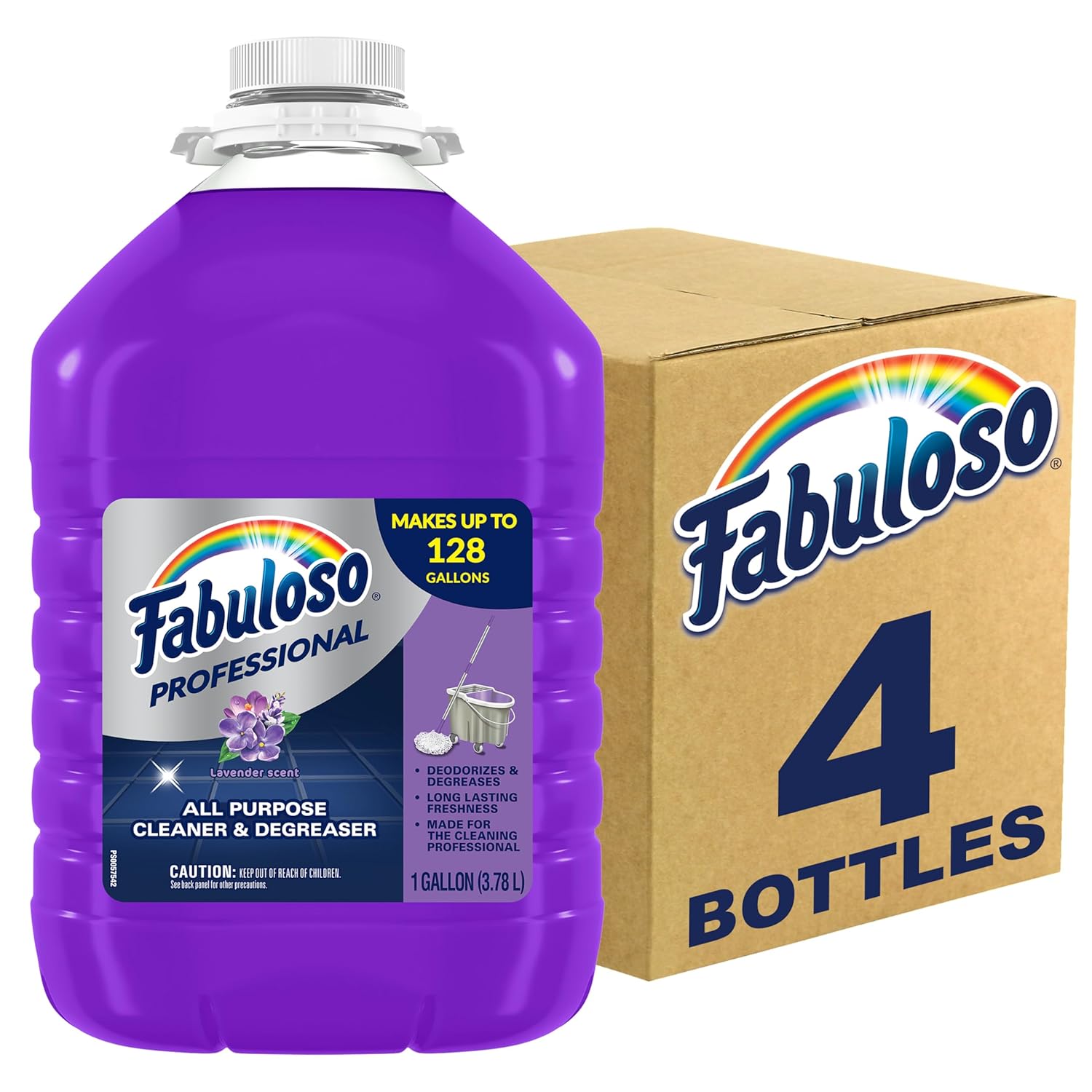 FABULOSO 128oz LAVENDER Pack of 4