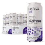 Fasting Electrolytes - Hunger Suppressant with Vitamins & Minerals – FAST:RX Blueberry Acai Still - Sugar-Free - Zero Calories - Zero Carbs – 16Oz, 12-Pack