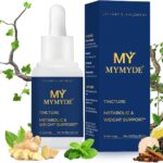 Fat Burn Herbal Supplement Liquid Drops, Metabolism and Weight Management Support, Boost Energy & Workout Performance, 100% Real Plants, 1 Fl Oz, 30 Servings (Blue)