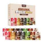 Flimeal Variety Pack Protein Shake, 20g+ Protein, Low Sugar, Keto-Friendly Meal Replacement Shake, With Crunchy Protein Balls (14 Servings, Variety)