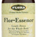 Flora Health Flor-Essence Liquid Tea Blend - Ancient 8-Herb Formula - Natural Full Body Cleanse & Detox - Organic Ingredients - Pure Vegan Formula - Burdock Root, Sorrel, Slippery Elm, Kelp - 500mL