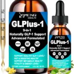 GLP-1 Metabolic Support Supplement, 9-in-1 GLP Booster Natural Formula for Women & Men, GLP1 Daily Oral Liquid w. Berberine HCI Cyelon Cinnamon 丨Support Gut Digestion and Overall Health丨Vegan, non-GMO
